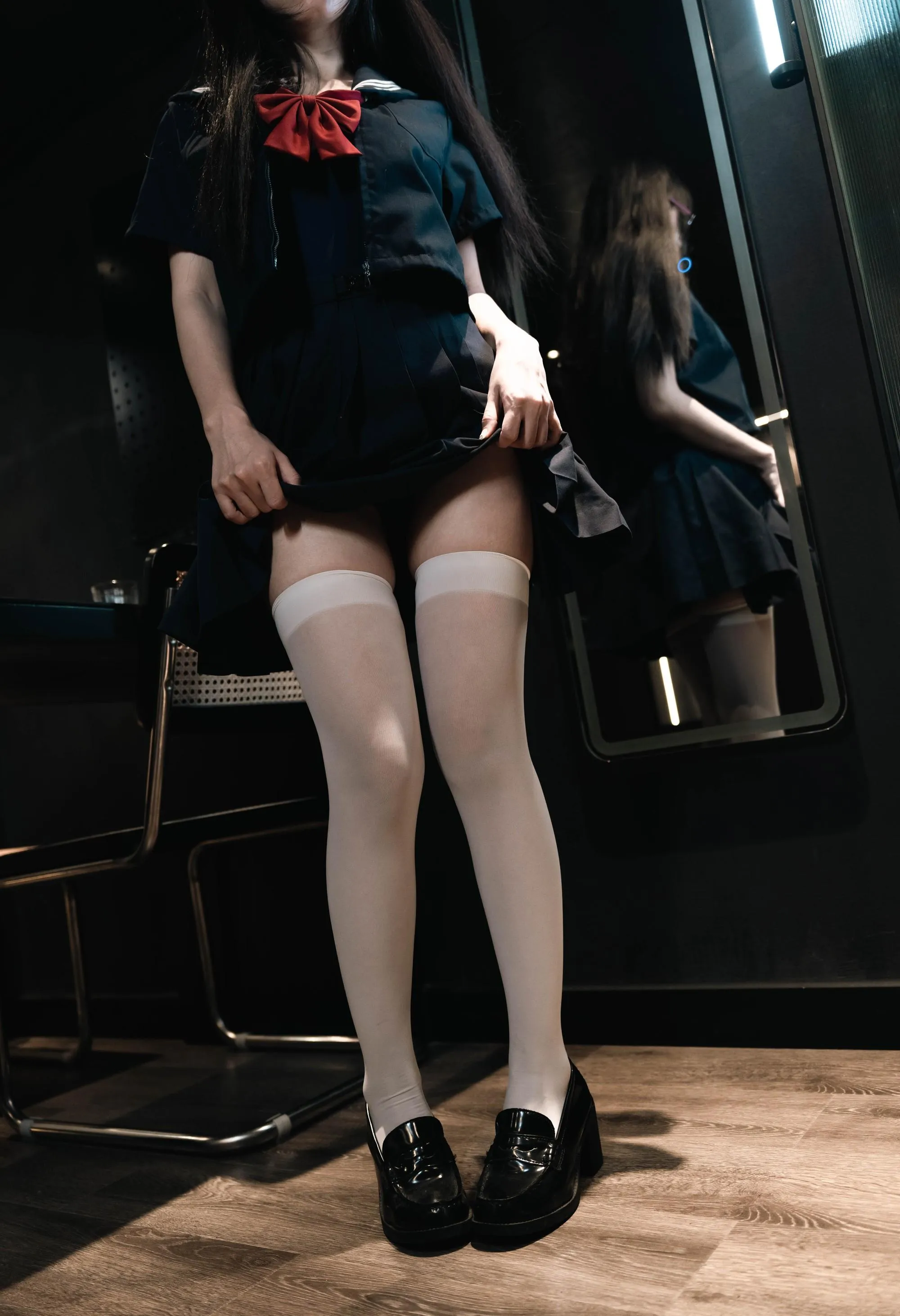 柒柒要乖额 – NO.043 白丝死库水 [140P]插图7